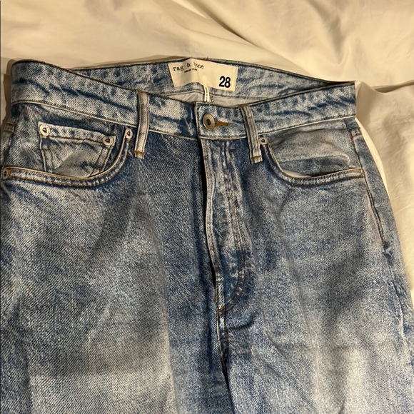Rag & Bone liquid Miramar rb 28 EUC never worn blue wash super light weight - Picture 5 of 8